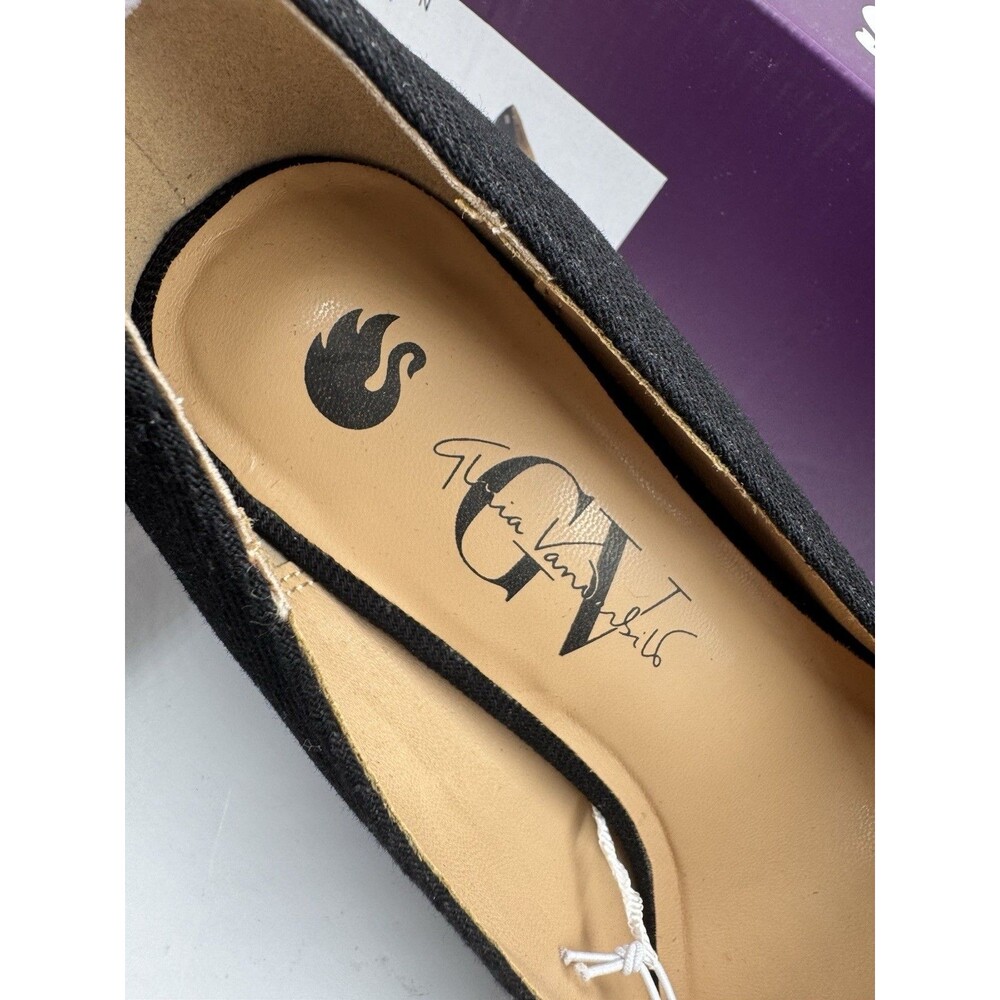 New Gloria Vanderbilt Women's Marilyn Pumps Black Closed Toe Heels Sz 6.5 Shoes - Picture 8 of 16